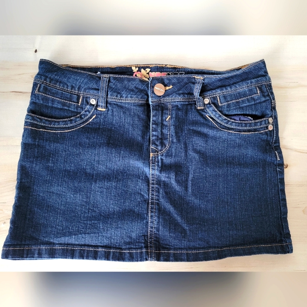 Jeans Mini Skirt /Denim Mini Skirt - YesYes Jeans